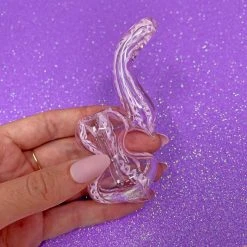 Burning Love Bubblers Mini Pink Swirl Bubbler