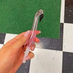 Shop Burning Love Flamingo Dab Straw