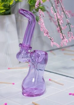 Burning Love Purple Bubbler