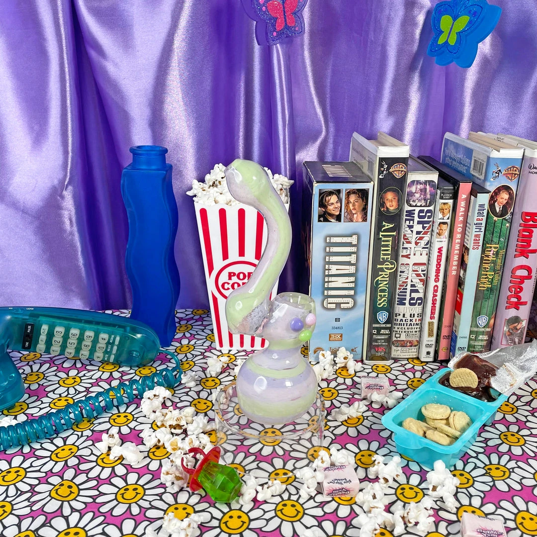 Shop Burning Love HUGE Cotton Candy Bubbler Bubblers 8 Shop Burning Love HUGE Cotton Candy Bubbler Bubblers