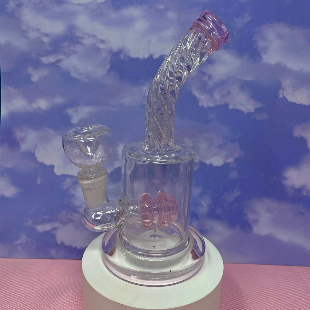 Burning Love Chic Water Pipe- Pink Bongs 8 Burning Love Chic Water Pipe- Pink Bongs