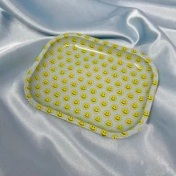 Shop Burning Love Smiley Rolling Tray