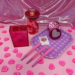 Shop Burning Love Gingham Rolling Tray