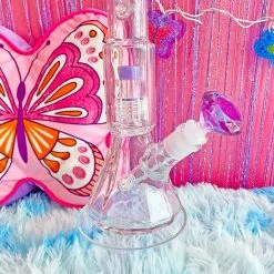 Burning Love Material Girl Water Pipe- Purple