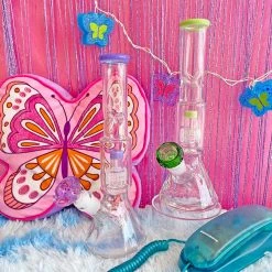 Burning Love Material Girl Water Pipe- Purple 15 Burning Love Material Girl Water Pipe- Purple