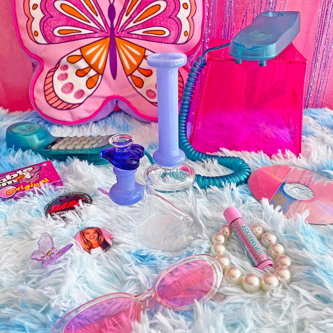 Burning Love Bongs The Lovely Bong- Sapphire 10 Burning Love Bongs The Lovely Bong- Sapphire