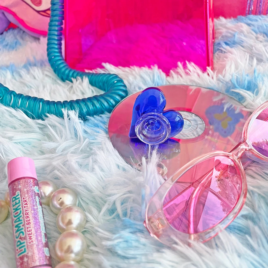 Burning Love Bongs The Lovely Bong- Sapphire 12 Burning Love Bongs The Lovely Bong- Sapphire