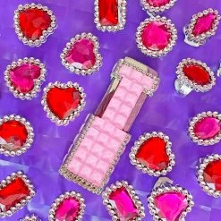 Burning Love Fancy Flame Lighter- Pink Lighters