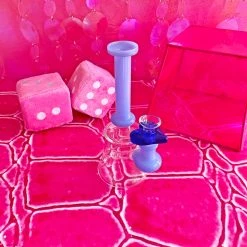 Burning Love Bongs The Lovely Bong- Sapphire 18 Burning Love Bongs The Lovely Bong- Sapphire