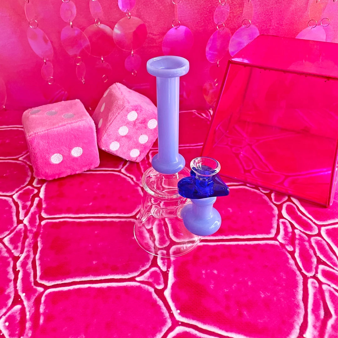 Burning Love Bongs The Lovely Bong- Sapphire 9 Burning Love Bongs The Lovely Bong- Sapphire