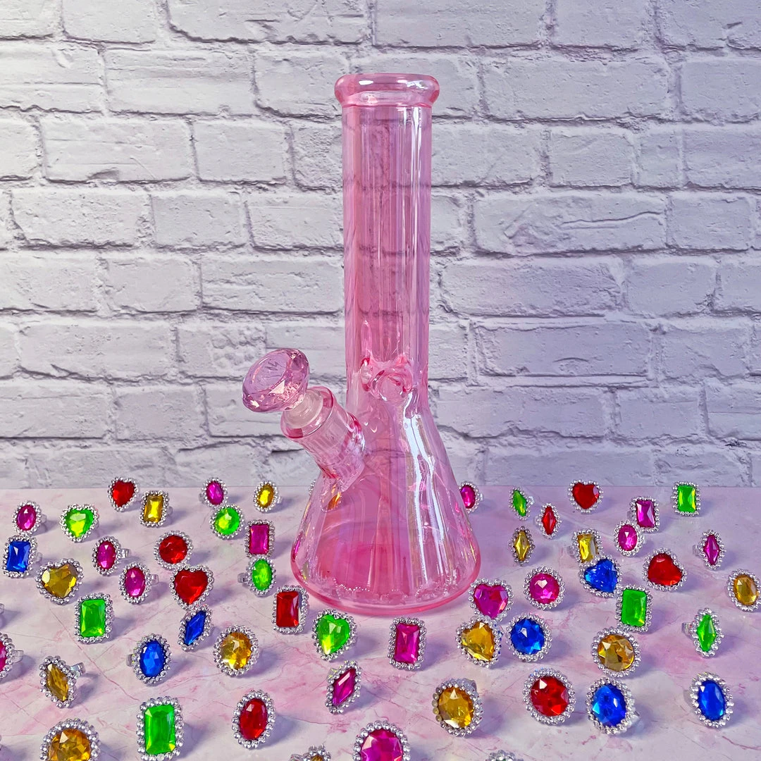 Burning Love Pretty Pretty Princess Beaker Bong 4 Burning Love Pretty Pretty Princess Beaker Bong