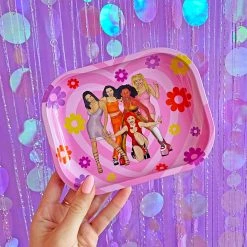 Shop Burning Love Rolling Trays Spice Girls Rolling Tray