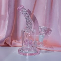 Burning Love Chic Water Pipe- Pink Bongs