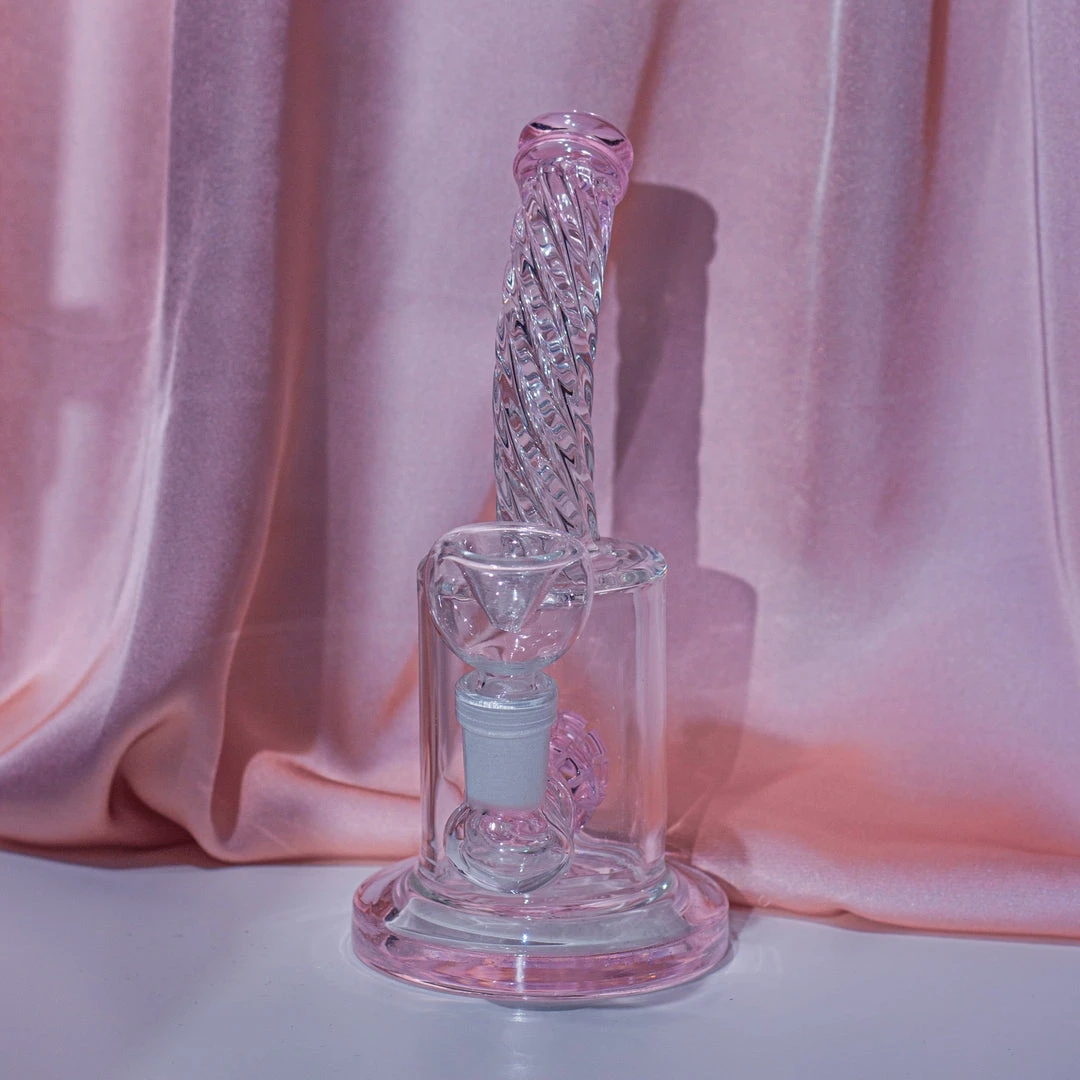 Burning Love Chic Water Pipe- Pink Bongs 11 Burning Love Chic Water Pipe- Pink Bongs