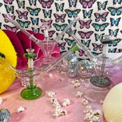 Burning Love Lovebirds Water Pipe- Pink