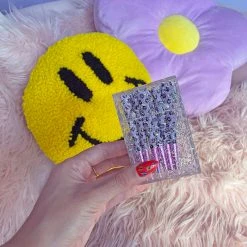 Burning Love Glitter Cigarette Box-Clear Holographic Glitter Joint Accessories