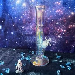 Burning Love Bongs Iridescent Glow Bong