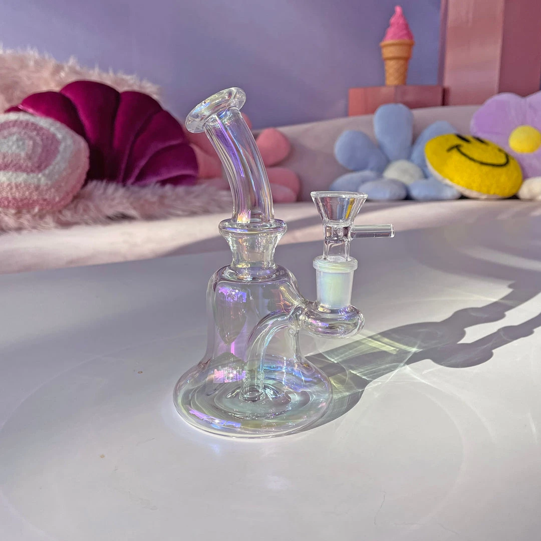 Burning Love Belle Of The Ball Water Pipe- Iridescent 3 Burning Love Belle Of The Ball Water Pipe- Iridescent