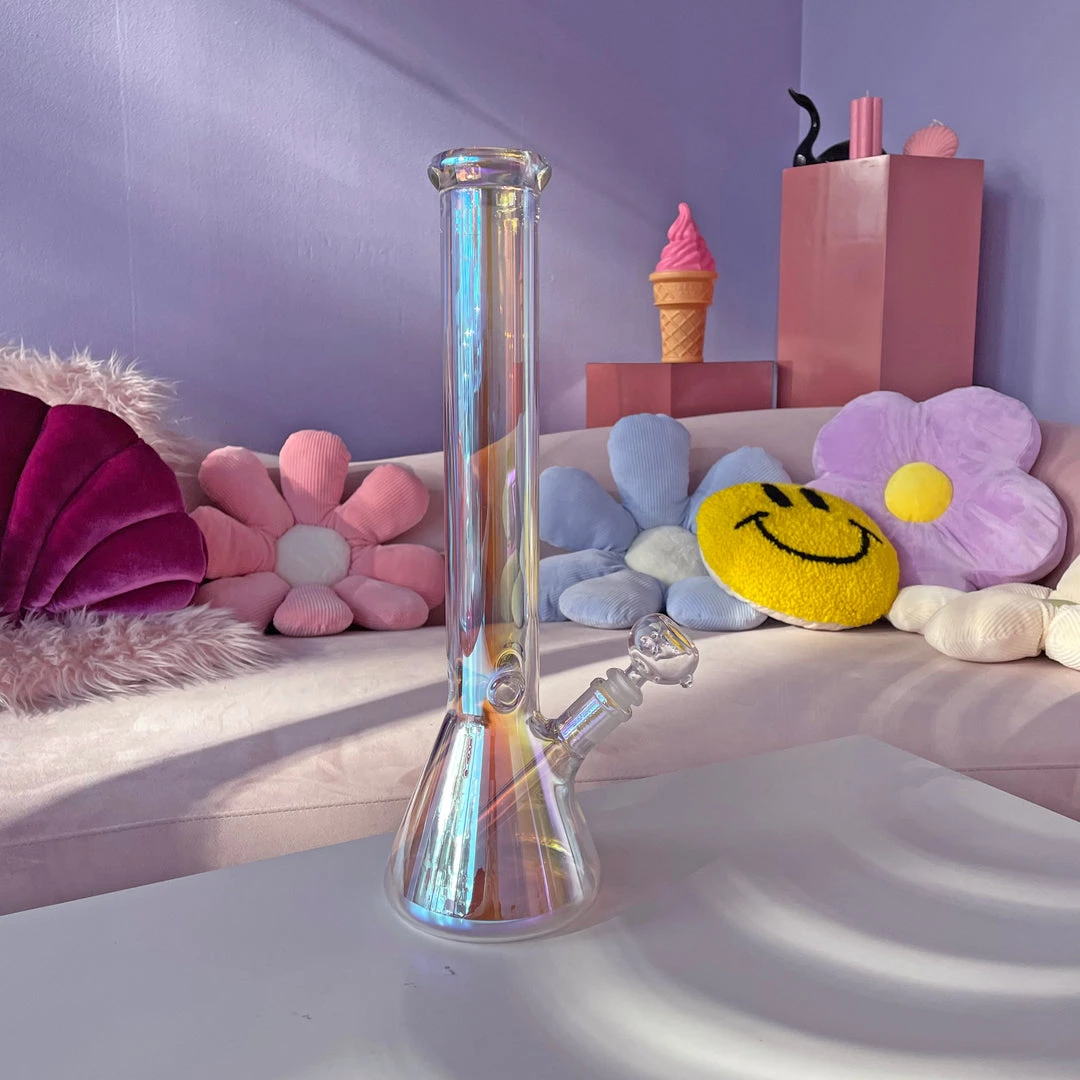 Burning Love XL Iridescent Beaker Bong 3 Burning Love XL Iridescent Beaker Bong