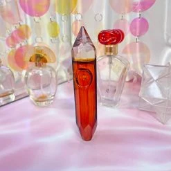 Burning Love Pipes Crystal Pipe- Amber