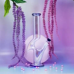 Shop Burning Love Iridescent Zong- Oil Slick Bongs