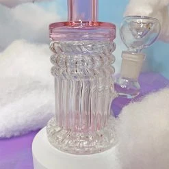 Burning Love Bongs The Posh Pipe- Pink