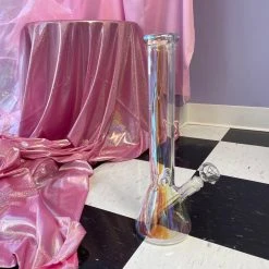 Burning Love XL Iridescent Beaker Bong 19 Burning Love XL Iridescent Beaker Bong