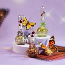 Burning Love Tiny Mushroom Beaker Bubbler Bubblers