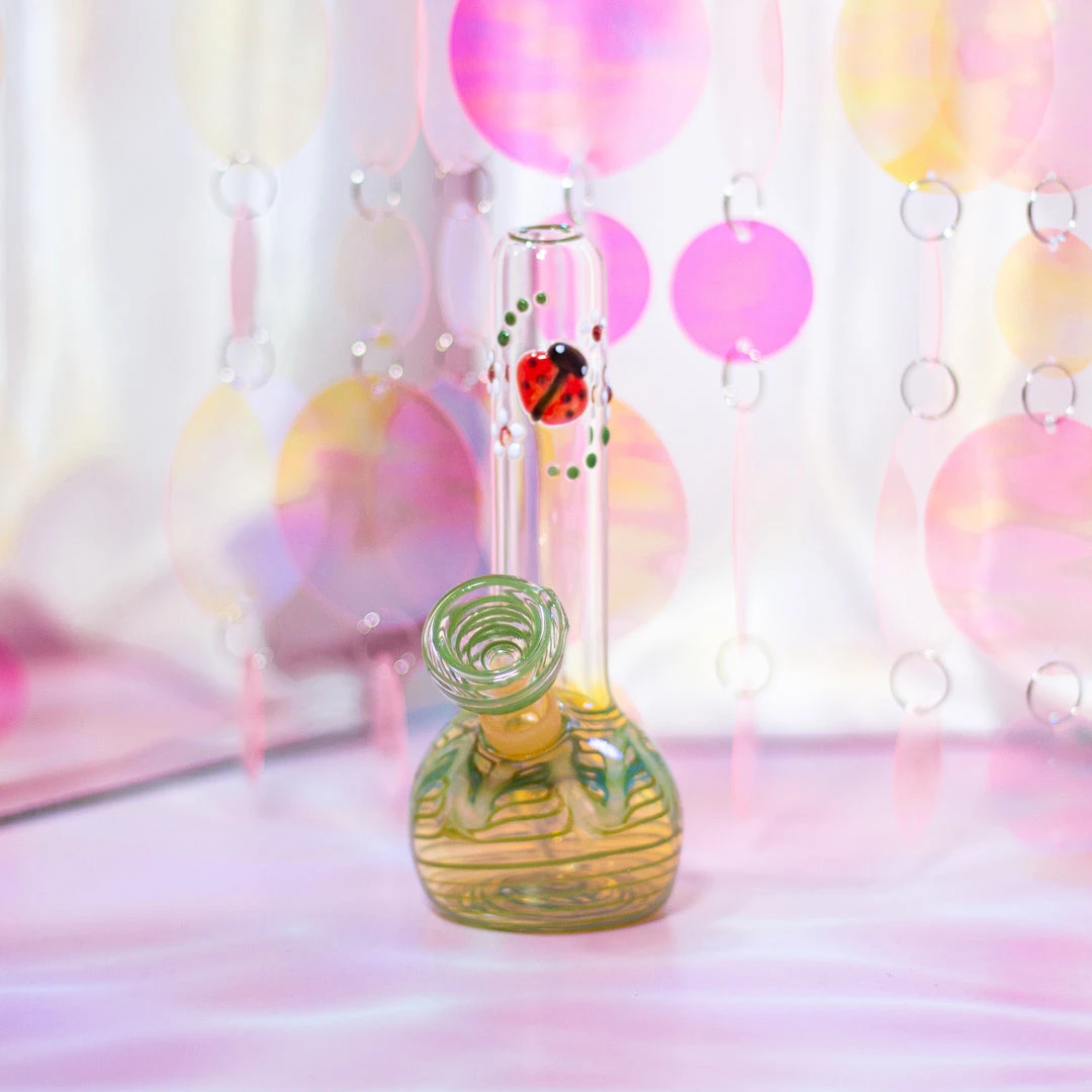 Burning Love Bubblers Ladybug Beaker Bubbler 4 Burning Love Bubblers Ladybug Beaker Bubbler