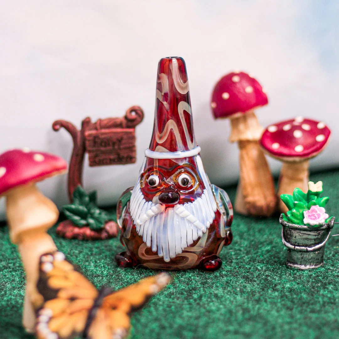Burning Love Garden Gnome Pipe Pipes 13 Burning Love Garden Gnome Pipe Pipes