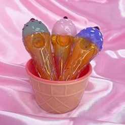 Burning Love Ice Cream Cone Pipe