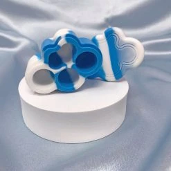 Burning Love Cloud Silicone Container- Tie Dye 15 Burning Love Cloud Silicone Container- Tie Dye