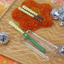 Shop Burning Love Joint Holder/Extender- Jade Flower 3.75