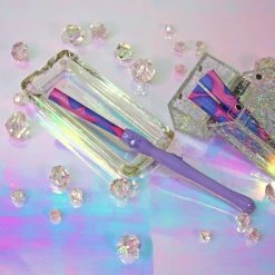 Shop Burning Love Joint Accessories Joint Holder/Extender- Purple Flower 4.75"