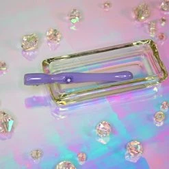 Shop Burning Love Joint Accessories Joint Holder/Extender- Purple Flower 4.75"