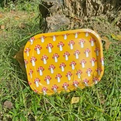 Shop Burning Love Mushroom Rolling Tray Rolling Trays