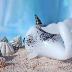 Burning Love Narwhal Pipe Pipes