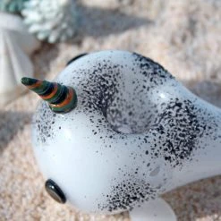 Burning Love Narwhal Pipe Pipes
