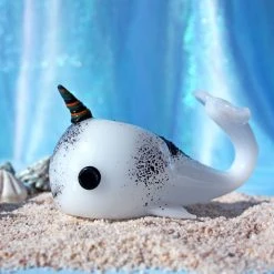 Burning Love Narwhal Pipe Pipes