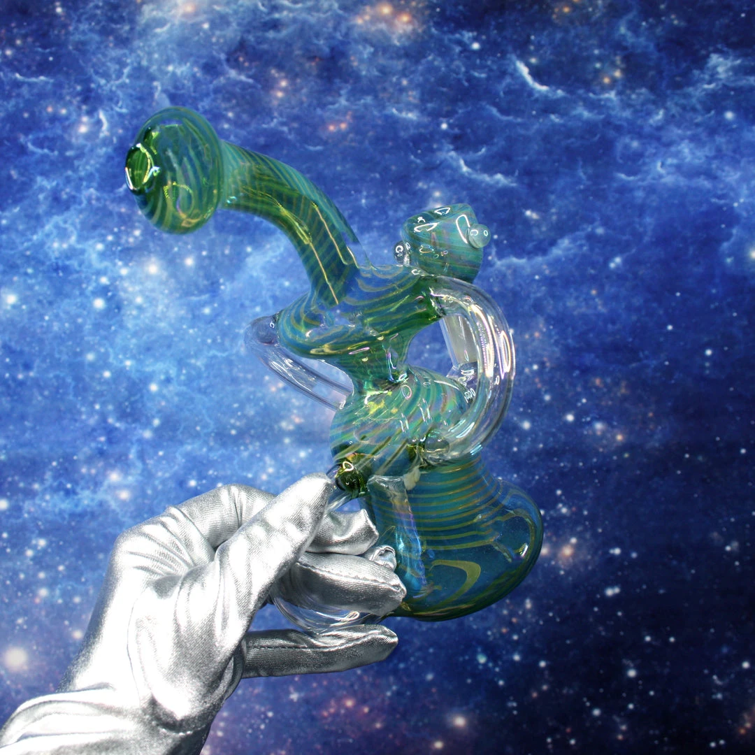 Burning Love Bongs Nebula Recycler 4 Burning Love Bongs Nebula Recycler