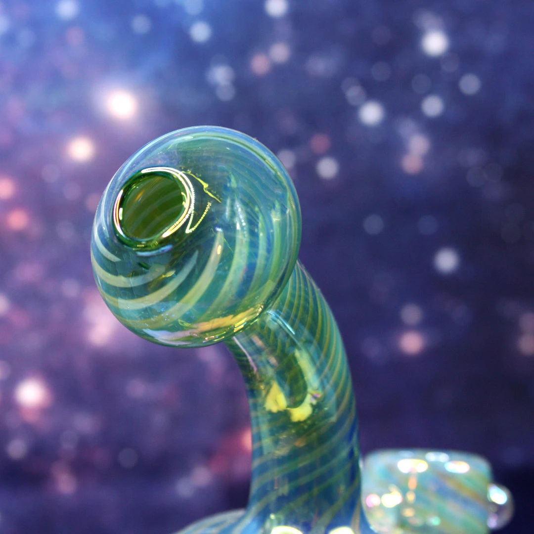 Burning Love Bongs Nebula Recycler 7 Burning Love Bongs Nebula Recycler