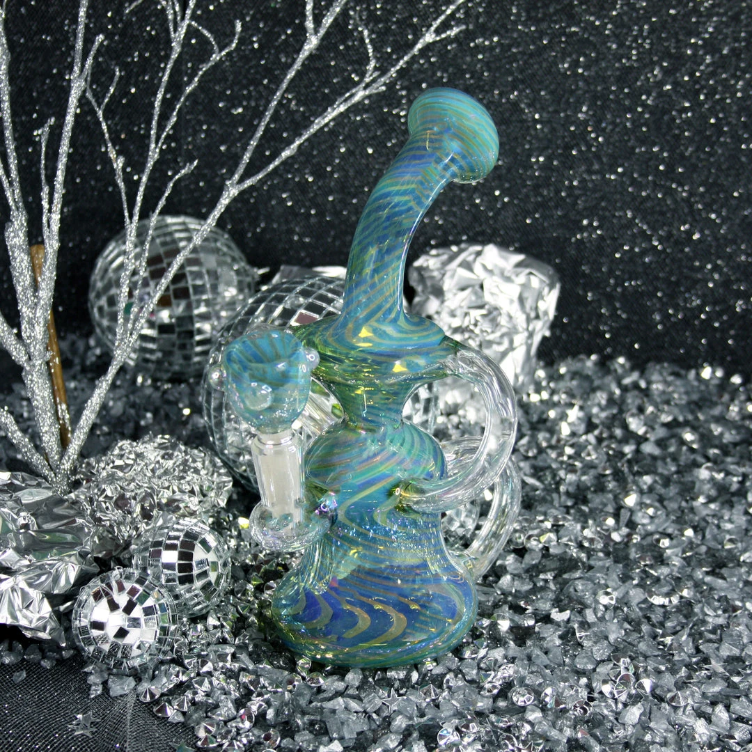 Burning Love Bongs Nebula Recycler 3 Burning Love Bongs Nebula Recycler