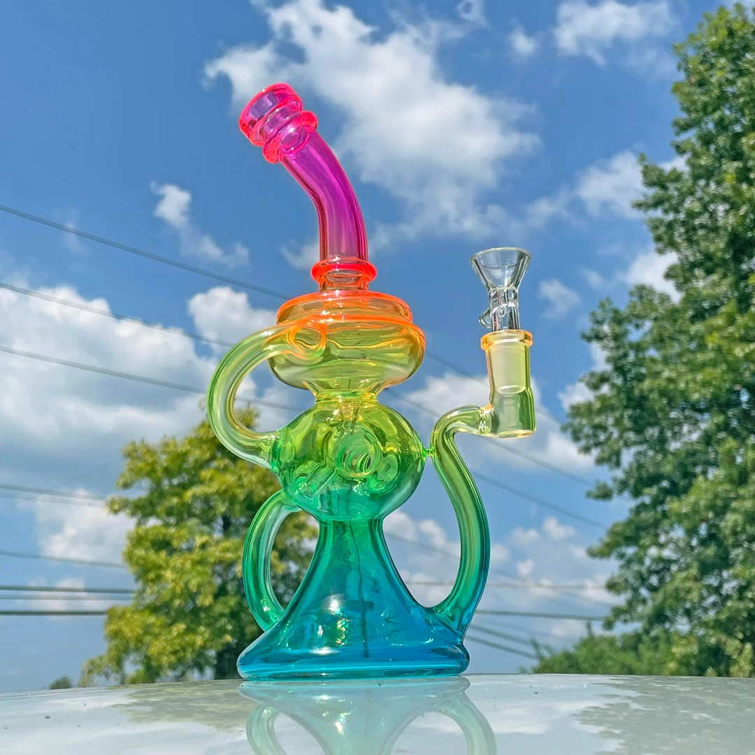 Burning Love Neon Rainbow Recycler 4 Burning Love Neon Rainbow Recycler