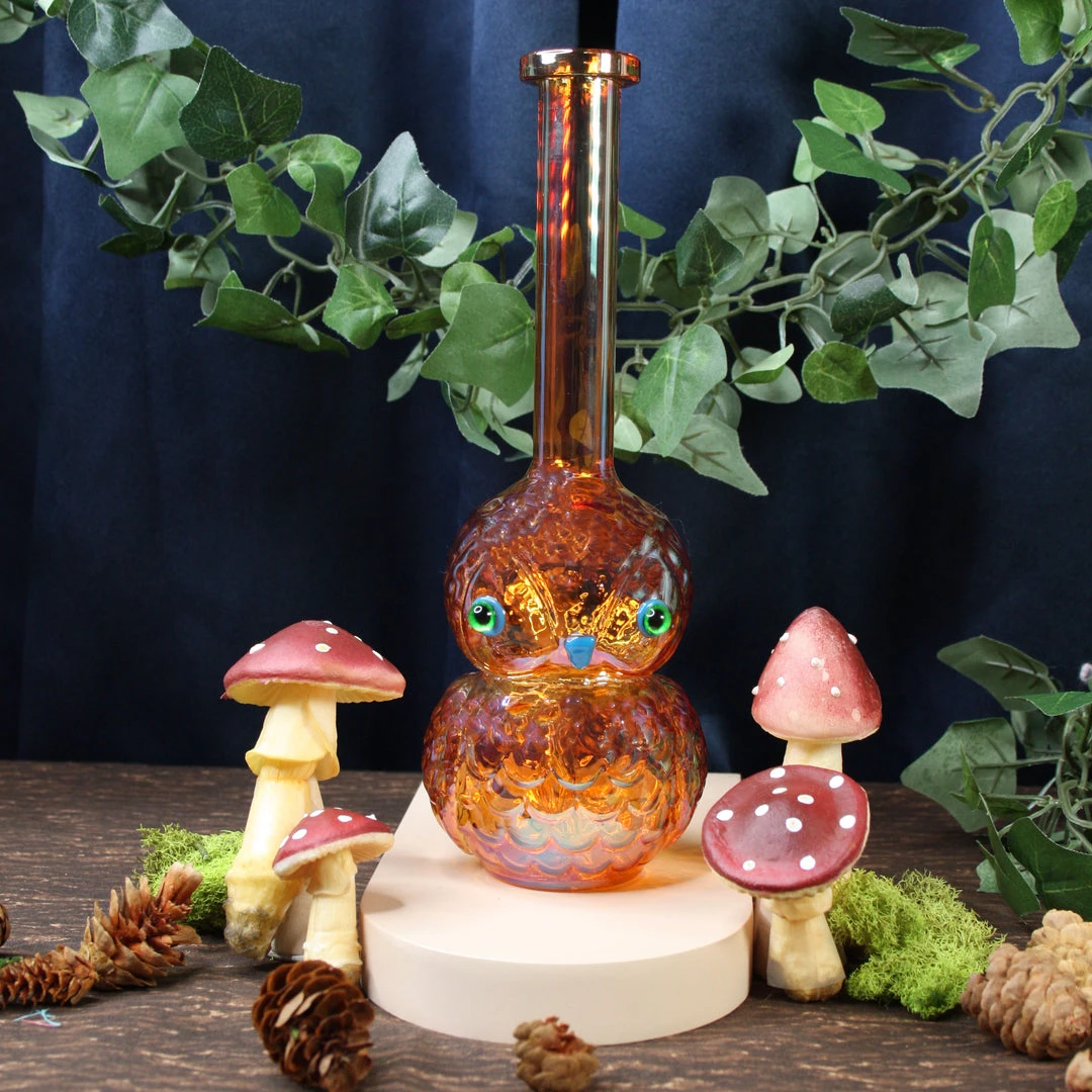 Burning Love Bongs Owl Bong 3 Burning Love Bongs Owl Bong