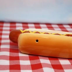 Shop Burning Love Hot Dog Pipe Pipes