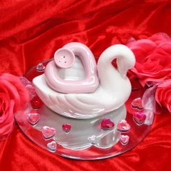 Burning Love Pink Heart Pipe Pipes