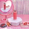 Burning Love Lighters Lighter Case- Pink Checkerboard 1 Burning Love Lighters Lighter Case- Pink Checkerboard