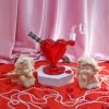 Burning Love Bongs Cupid's Heart Rig 2 Burning Love Bongs Cupid's Heart Rig