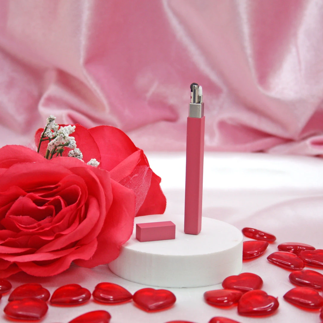 Burning Love Lighters Rose Queue Stick Lighter 3 Burning Love Lighters Rose Queue Stick Lighter