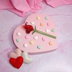 Burning Love Pipes Tulip Pipe- Red